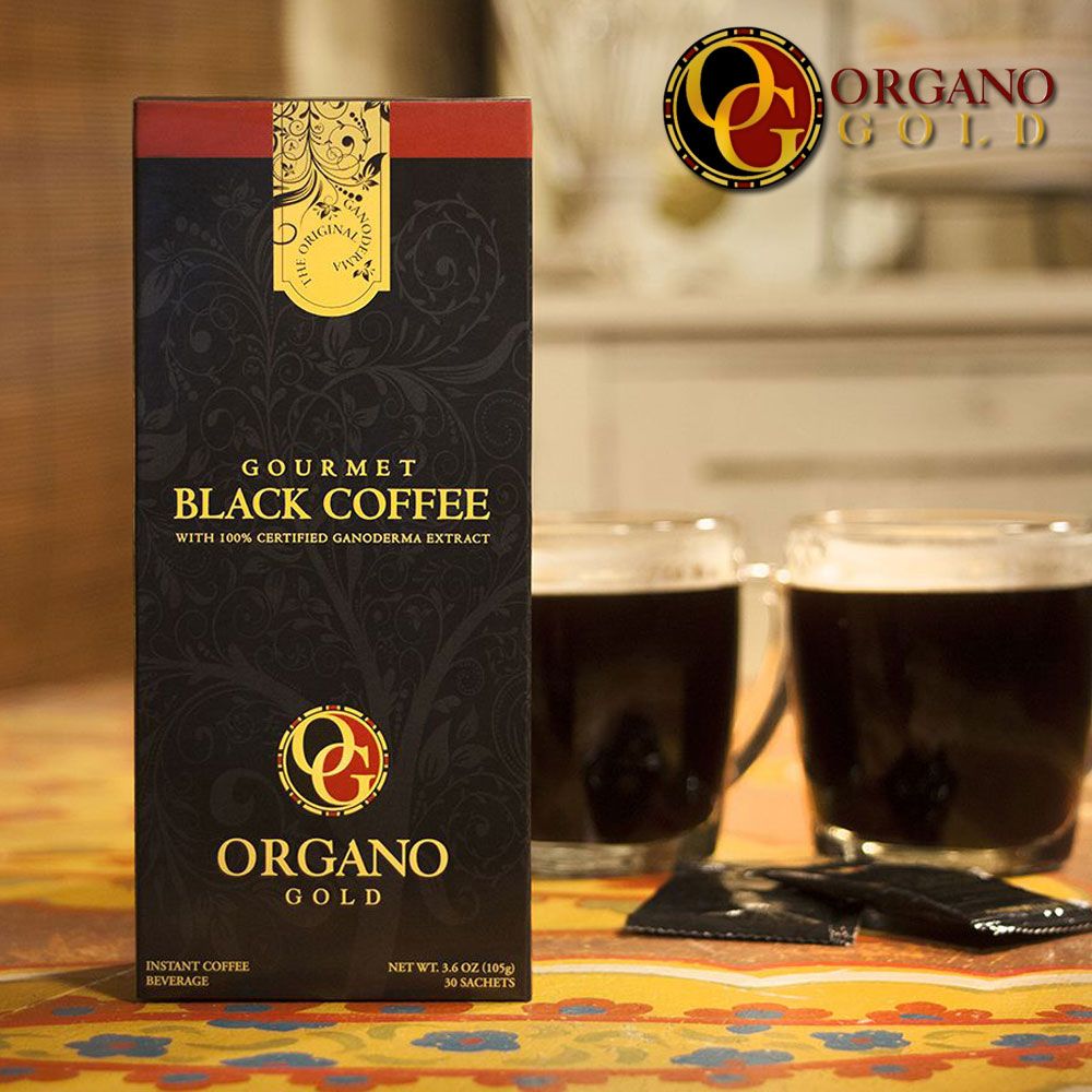 Στιγμιαίος Καφές Organo Black Coffee Gourmet 100% Πιστοποιημένο με Βιολογικό Γανόδερμα και Κόκκους καφέ Αραβικής (30 φακελάκια), Στιγμιαίος Καφές Organo Black Coffee Gourmet 100% Πιστοποιημένο με Βιολογικό Γανόδερμα και Κόκκους καφέ Αραβικής (30 φακελάκια)